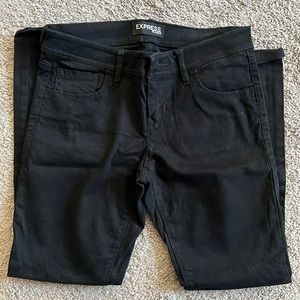 Express Black Jeggings